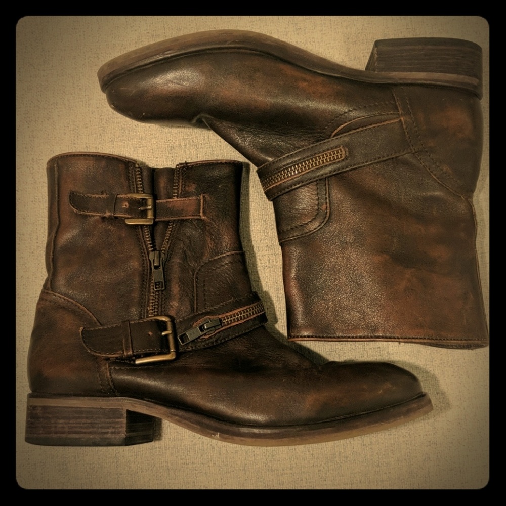 EUC - Treasure&Bond brown leather boots FINAL